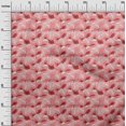 thumbnail image 3 of oneOone Rayon Peach Fabric Abstract Floral Sewing Craft Projects Fabric Prints By Yard 56 Inch Wide, 3 of 5