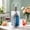 Blue, variant on Wine Tote,Wine Cooler Bag,Ice Wine Bag, Wine Chiller,10*4IN Wine Cooler Refrigerator, Wine Fridge, Wine Bottle Chiller Cooler(Red)