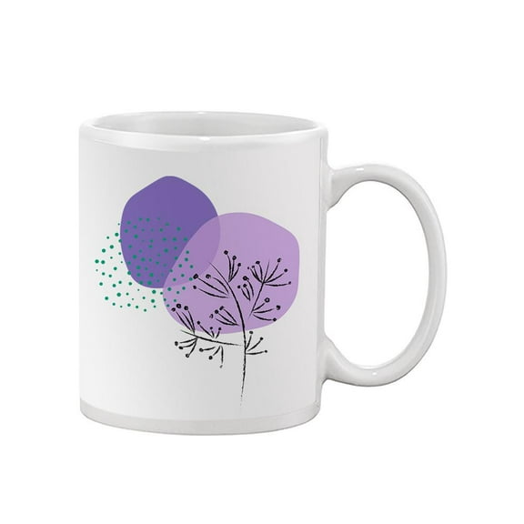 Violet Nature Modern Art Mug - Image by Shutterstock,