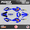 Blue, variant on Kalair GFX Graphics Kit for Honda XR100 (2001-2003) Pecker Series