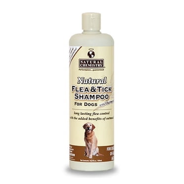 Natural Chemistry Natural Flea and Tick Shampoo for Dogs 16.9 oz ...
