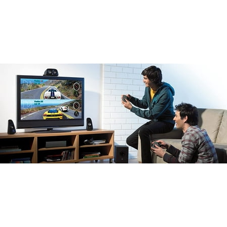 Logitech Z506 Surround Sound Home Theater Speaker System (Renewed