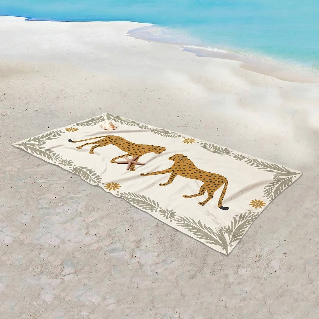 Doctor Towels Designer Collection Printed Beach Towels 2 Count