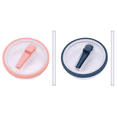 thumbnail image 1 of Tapa Pajita Abatible para 40Oz Cubierta A Prueba Derrames Repuesto () Color Rosa, 1 of 6