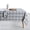 Dark Grey, Light Grey, Natural, variant on HEIRLOOM COMFORT Gingham Check Tablecloth 52x70 Inch, 100% Cotton, Reusable Dining Table Cover for Rustic Decor, Parties, Gatherings, Weddings - Burgundy Wine, Brown, Mustard Yellow, Natural