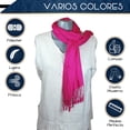 thumbnail image 2 of Pashmina Chal Chalina CHIC-FANTASY Rosa 100% poliester, 2 of 5