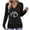 Black, variant on Wensltd V-Neck Pullover Long Sleeve Top for Women Relaxed Fit Daily Wear Comfy Fashion Spring Autumn Basic Blouse Pink
