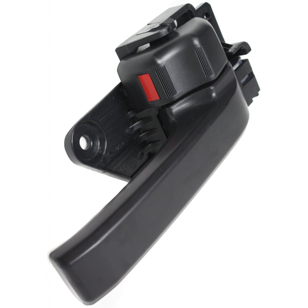 For Toyota Sequoia Interior Door Handle Front Or Rear, Passenger Side Black (2008 - 2018) | With door lock button| Trim:All Submodels