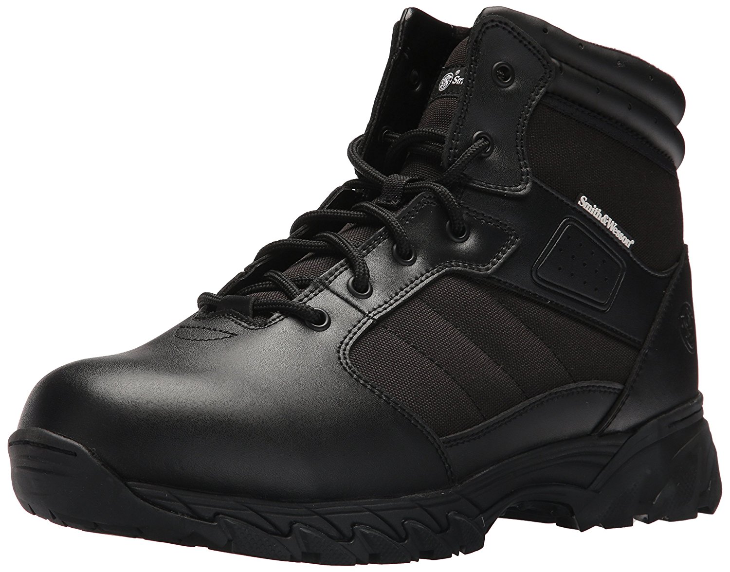Smith & Wesson Footwear Breach 2.0 Men's Tactical Waterproof Side-Zip Boots 