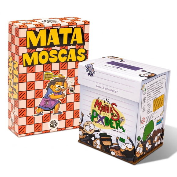 Pack Mañas del Poder y Matamoscas - Juego de Mesa