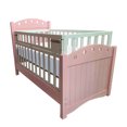 thumbnail image 1 of Cuna Cama De Madera Dany Rosa/Blanco, 1 of 4