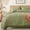 Army Green-Twin, variant on Twin Army Green Tufted 5 Piece Bed-in-a-Bag All Season Boho Bedding Set