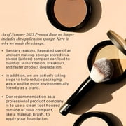 Glo Skin Beauty Pressed Base Powder Foundation Makeup (Beige Fair) - Flawless Coverage for a Radiant Natural, Second-Skin Finish