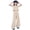 Khaki, variant on Girls Clothes Summer 2 Piece Outfit Set Raw Fringed Denim Sleeveless Vest Top and High Waist Wide Leg Pants Summer Outfits Set(Green,11-12 Years)
