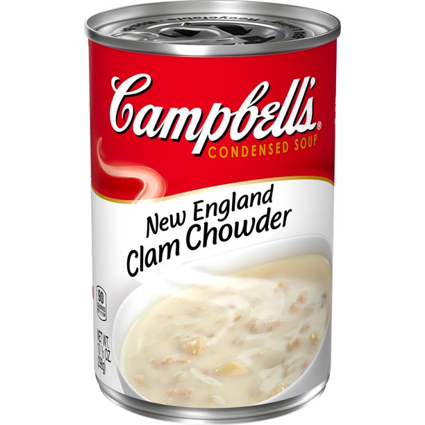 Campbell's Condensed New England Clam Chowder, 10.5 oz. Can Walmart