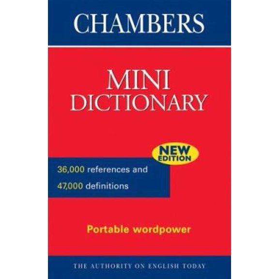 Pre-Owned Chambers Mini Dictionary (Paperback) 0550102183 9780550102188