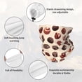 thumbnail image 3 of Neck Gaiter Face Cover Scarf, Chocolate Print No.J94 Soft Face Sun Mask Cover Scarf Headband Cooling Sweat Absorbing Bandanas Hiking Cycling Running, 3 of 7