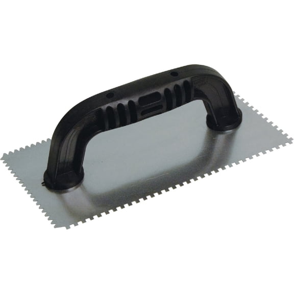 Flooring & Tiling Notched Trowel 9 X 4 Dual 2 Flat V2