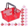 thumbnail image 1 of RUNROTOO 20Pack Portable Plastic Baskets Mini Shopping for Children Hobbyists Home Decor and Storage, 1 of 6