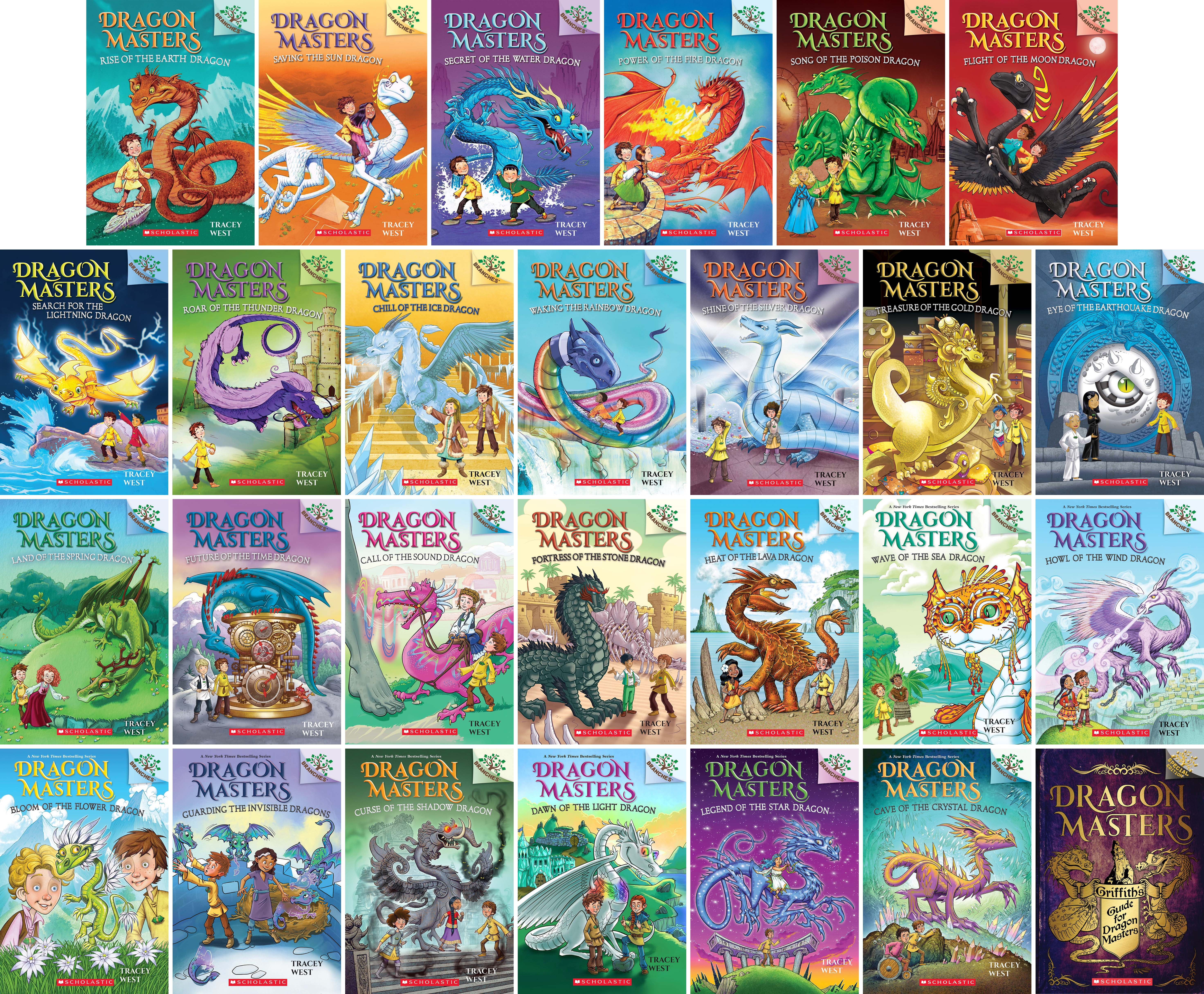 Tracey West's Dragon Masters Series - 18 Book Set Collection
