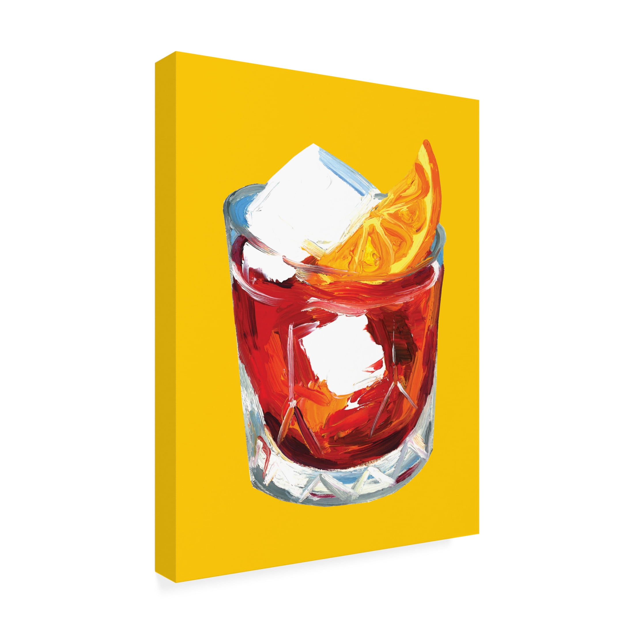 Trademark Fine Art Alice Straker  Negroni On Sunshine Canvas Wall Art