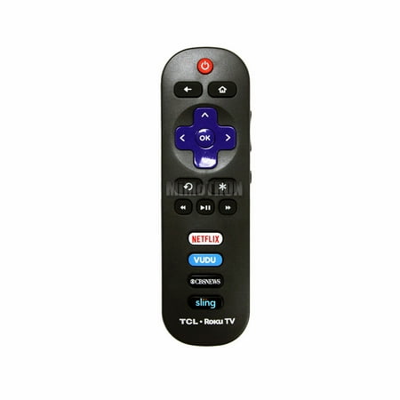 GENUINE TCL RC280 LED HDTV REMOTE CONTROL W/ CBS & VUDU SHORT