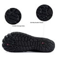 thumbnail image 6 of WOTTE Men's Water Shoes Quick-Dry Aqua Sock Barefoot Wide Toe Sports Outfoor Shoes for Beach Swim River Pool Lake Hiking Kayaking Surfing, Black Size 9, 6 of 7