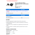 thumbnail image 2 of Spare Tire Wheel Hoist Winch - Compatible with 1994 - 2004 Chevy S10 1995 1996 1997 1998 1999 2000 2001 2002 2003, 2 of 2