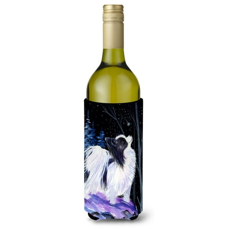 

Caroline s Treasures SS8383LITERK Starry Night Papillon Wine Bottle Hugger Wine Bottle multicolor