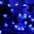 thumbnail image 4 of Lapalife 2 Pack Snowflake Christmas String Lights, 9.8Ft 20LEDs Battery Operated Waterproof Fairy Lights for Bedroom Party Home Christmas Tree Xmas Decor, 4 of 6