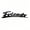 CT024-Black, variant on Custom Car Stickers, Stainless Steel Underlined Artistic Font Car Stickers, Personalized Name & Text Emblem, Waterproof Metal Decal for Cars, Vans, Boats, Bicycles, Refrigerators, Walls & Doors Etc