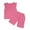 Hot Pink, variant on Fsqjgq Toddler Sweatshirt Cute Girls Clothes Outfits Outfits for Teen Kids Girls Child Sleeveless Solid T Shirt Girls Tops Ruffles Vest Shorts Set Clothing Sets Baby Girl Outfits Kids Sets Size 120