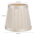 thumbnail image 2 of 6PCS Modern Simple Chandelier Pendant Lamp Shade Cover Fabric Lampshade for Home Wall Light, 2 of 8