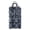 Blue Lilies, variant on 30" Expandable Rolling Duffel Bag with Wheels, Collapsible Large Capacity Travel Bag, Blue Lilies, Ex30