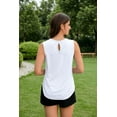thumbnail image 4 of Pinspark Women's Sleeveless Workout Tank Top UPF 50+ Quick Dry Lightweight Athletic Running Yoga Shirt for Fitness Gym Training, 4 of 6