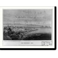 thumbnail image 2 of Historic Framed Print, New Amsterdam - 1643, 17-7/8" x 21-7/8", 2 of 9
