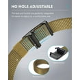 thumbnail image 3 of Men's Ratchet Web Belt,1.25 inch Nylon Automatic Buckle Belt,No Holes Invisible Belt for Men, 3 of 13