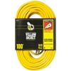 Yellow Jacket 2888 Contractor Extension Cord with Lighted Ends, 100 Foot