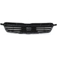 thumbnail image 2 of For Honda Civic 1996 1997 1998 Grille | Front | Includes Molding | Sedan | Chrome/ Black | Replacement For HO1200124 | 71121S04000, 2 of 6