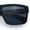Black Grey Frame - Black Lens, variant on Rectangular Sunglasses for Men UV400 Polycarbonate Lens Lightweight Durable Frame Modern Everyday Style Black Yellow Frame - Black Lens