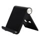 thumbnail image 1 of Soporte para teléfono negro Soporte para teléfono inteligente de escritorio Soporte para teléfono celular Soporte para base para teléfono inteligente Compatible con iPad iPhone 13 Pro Max, 1 of 5