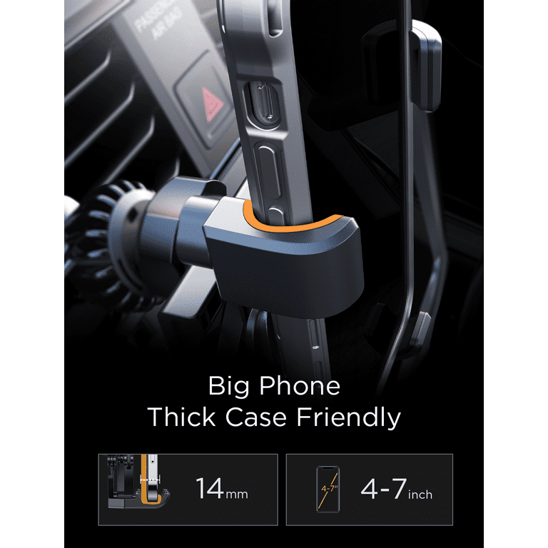  LISEN Phone Holders for Your Car [Enjoy Never Blocking