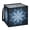 Kaleidoscopic Pattern, variant on Home Organizer Foldable Fabric Storage Bin With Handle Empty Cd