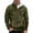 Army Green, variant on Mens Zip Up Sweatshirt 2026 Fall Winter Long Sleeve Casual Stand Collar Full Zipper Sweatshirt Jacket Cardigan Outerwear