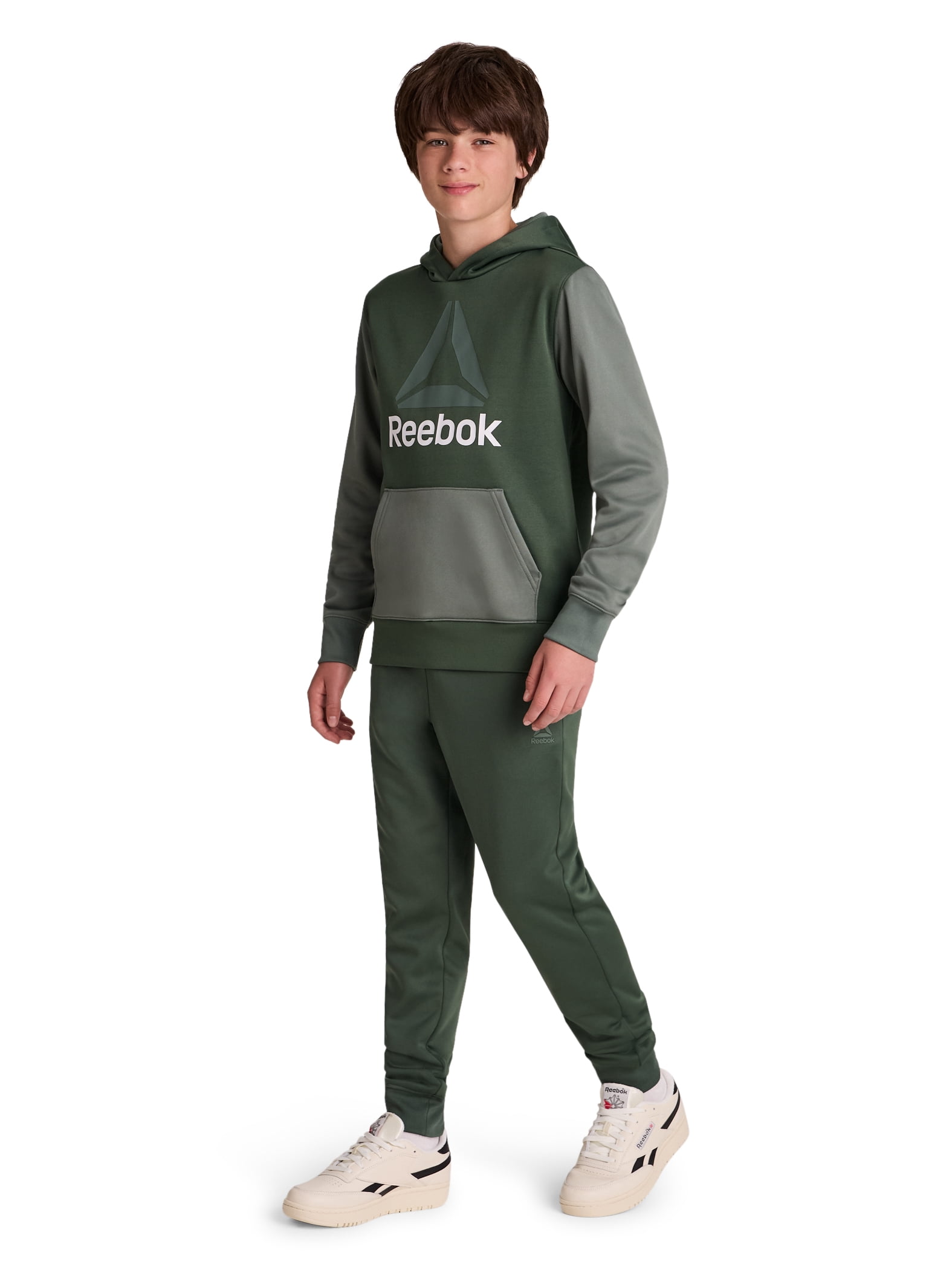 Reebok Boy's Cool Down Colorblock Hoodie, Sizes 4-18