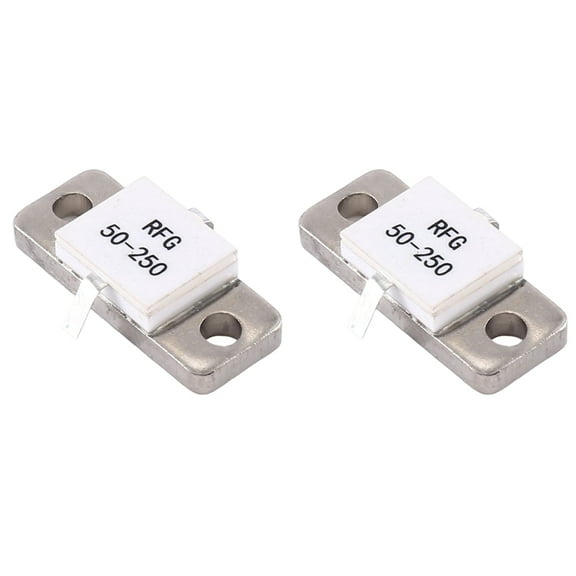 2X 250Watt 50Ohm Flange Resistors RFR 50-250 250W 50Ohm Reference RFP 250-50RM 31-1076 31A1076F RFR 250-50 RFR50-250