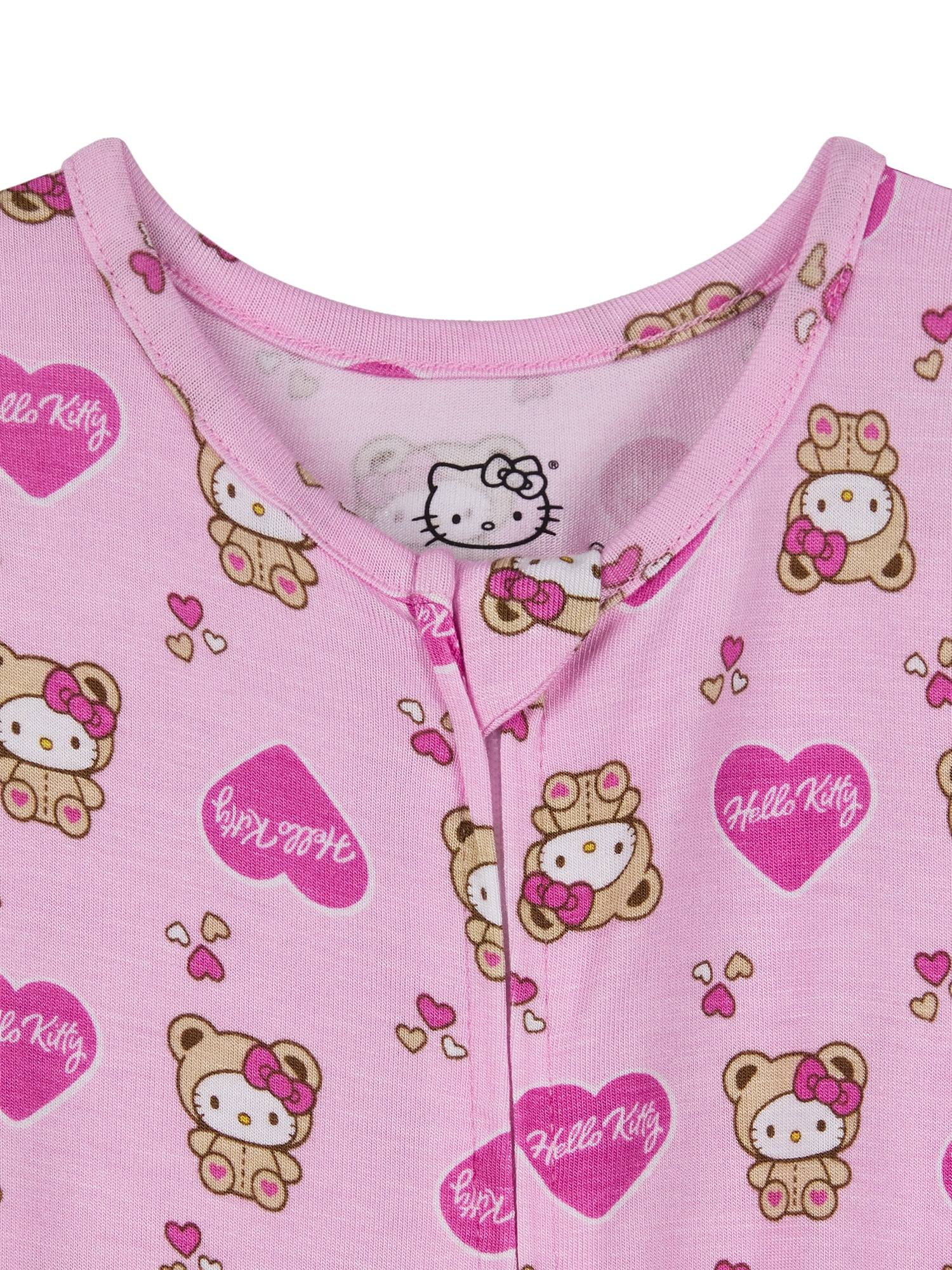 Hello Kitty Baby OnePiece Footed Blanket Sleeper, Sizes NB