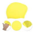 thumbnail image 3 of Unique Bargains 1 Pc Waterproof Solid Color Swim Cap for Women Yellow, 3 of 6