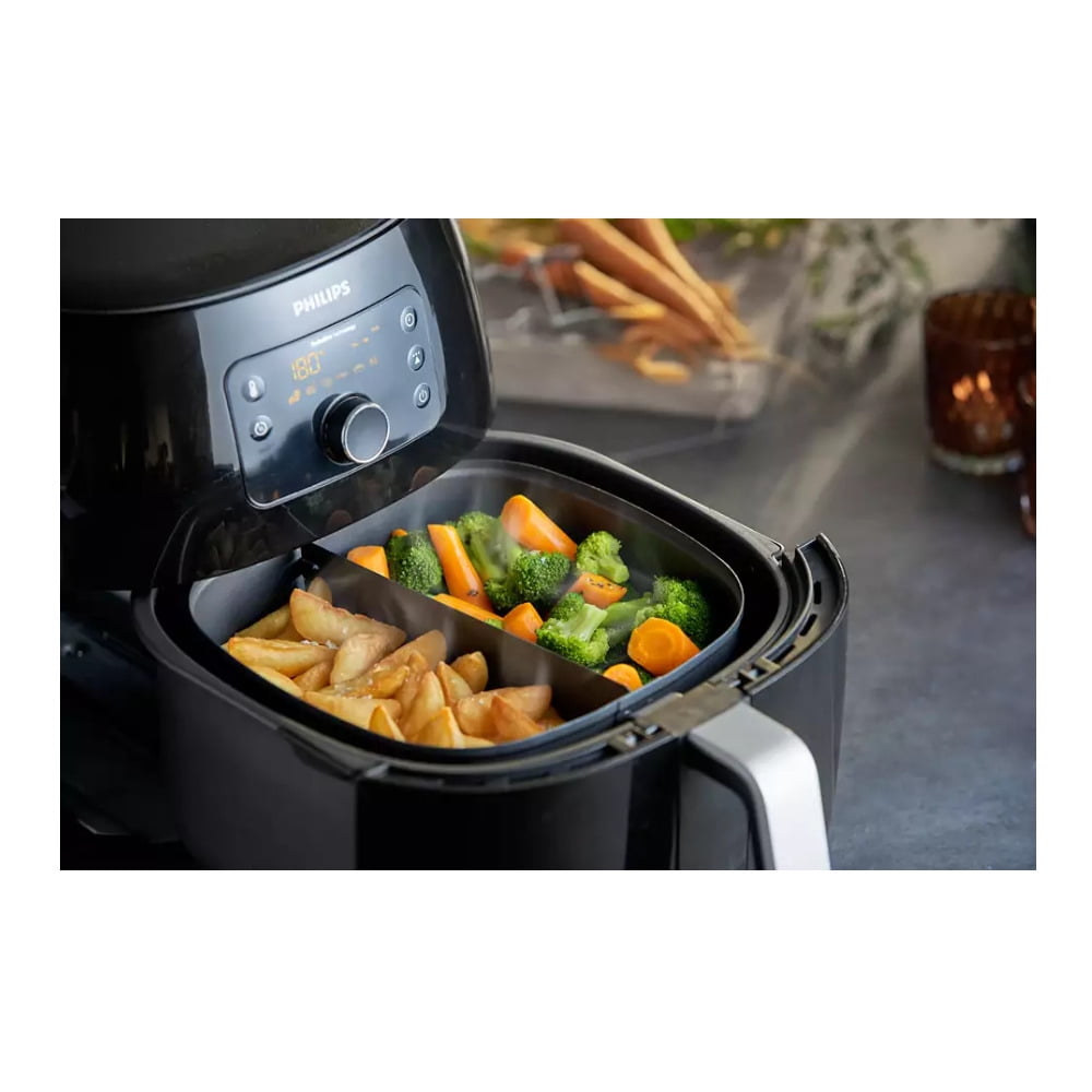 Interactie Herhaal Omzet Philips Premium Airfryer XXL with Fat Removal and Rapid Air Technology  (Black) - Walmart.com