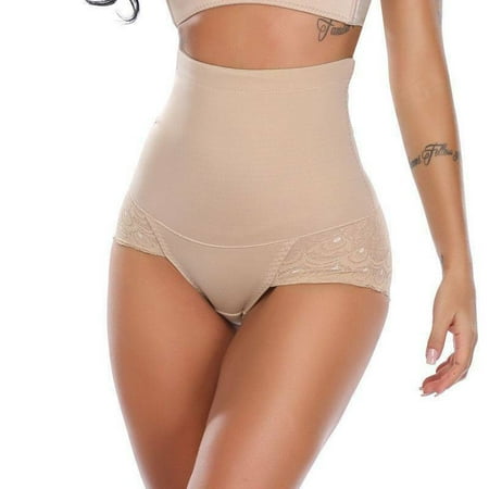 

Women High Waist Body Shaper Slimming Tummy Control Panty Butt Shaper Underwear Size XL